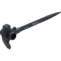 Bgs Technic – Cliquet d'échafaudage 4 en 1 24 dents – Tailles 19 mm et 22 mm – Longueur 300 mm – Pour montage efficace – 6777