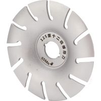 Wood Carving Disc Shaping Wheel 125mm Stainless Steel 12T Accessory for Angle Grinder Red Treated Surfaces Wood Carving Disc Angle Grinder