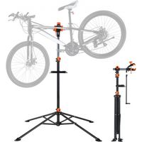 Pied d'Atelier Vélo Pliable Charge 36 3 kg Support de Réparation