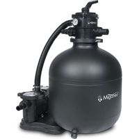 Système de filtration à sable Miganeo Dynamic 12000 Eco Pro 8,6 m³ 485 mm, cuve noire