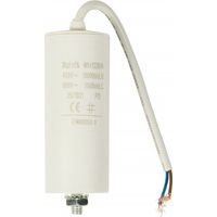 FIXAPART Condensateur condo fil 20mf 20uf 20 mf micro farad 450v cable moteur