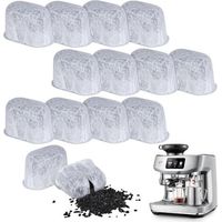 Lot de 12 filtres à eau pour accessoires Ninja Luxe Cafe - Inserts filtrants à eau pour accessoires Ninja Luxe Café - Filtre à charbon pour machines à expresso et machines à café