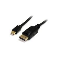 MicroConnect - DisplayPort-Kabel - Mini DisplayPort (M) bis DisplayPort (M) - 50 cm - 4K Unterstützung - Schwarz
