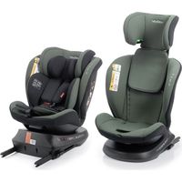 Autokindersitz - BABYAUTO - Sigma IFix Vivitta - Gruppe 0/1/2/3 - 40/150 cm - Isofix + Top Tether - Drehbar 360° - Neigbar - Grün