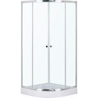KERRA LEO CHR Duschwand / 90 x 90 cm