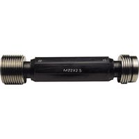 Almohadilla roscada metrica 6h de doble paso sin paso m8x125 Fervi T0498X1.25