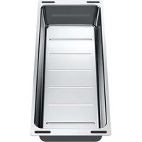 Blanco – Panier égouttoir d'évier gris – Dimensions 174x74x435 mm – Compatible SUBLINE 340/160-U – Accessoire de cuisine durable