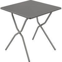 Table De Jardin Pliante 647072cm - Balcony - Acier - Gris Titane - Lafuma Mobilier