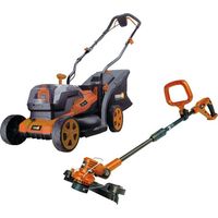 Tondeuse & Coupe-bordure Builder Liberté Sans Fil 2x20v Pour Un Jardin Impeccable - Builder