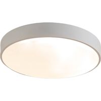Lindby Lámpara de techo LED 'Simera' en Blanco Plástico