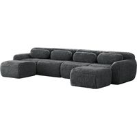 Canapé Cloud Sofa modulable plush gris 378.00x179.00x73.00 ZIPSOFA Canapé Canapé