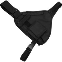 1 Pochette Talkie Walkie, Sangle Réglable, Tissu Oxford, Holster Radio, Chasse Construction Sécurité