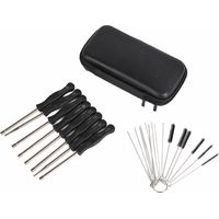 Vergaser-Einstellwerkzeug, Vergaser-Schraubendreher, Reinigungsbürsten-Set, Reparatursatz
