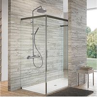 Colonne de douche thermostatique Métal Brossé EAST SIDE - CRISTINA ONDYNA ES48677