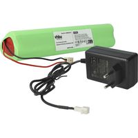 vhbw Chargeur inclut batteries (2000 mAh) remplacement pour Velux 946933 946930, GP210AFHT, 846933 pour batteries NiMH
