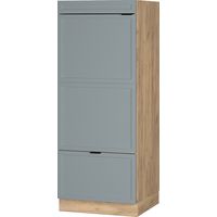 Mikrowellenschrank Fame-Line, Hellblau-grau, 60 cm, Vicco