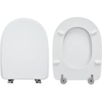 Copriwater Jumbo Aretha compatibile in poliestere bianco
