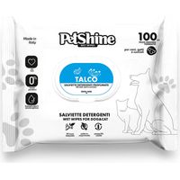 Lingettes hygiéniques Porrini pour chiens et chats avec talc