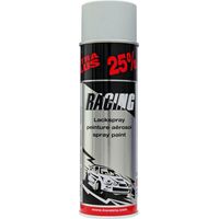 Bombe de peinture - Primaire d'accroche - Apprêt - Carrosserie voiture - Racing - Gris - 500ml