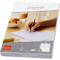 Briefumschlag Prestige DIN B6 176 x 125 mm (B x H) ohne Fenster 120g/m mit Haftklebung Papier hochwei 25 St./Pack.