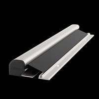 Athmer Fingerschutz-Rollo NR-26 w-proof, C-0 silber elox.-Tuch Anthrazit,1925 mm