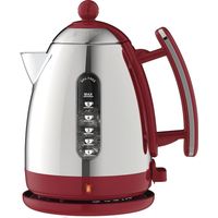 Hervidor inalámbrico de 1,5 L y 3000 W, rojo - 72021 - Dualit -