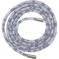 Cordon décoratif pailleté brillant 6mm, strass blancs motif léopard sur filet, 138cm de long, accessoire de garniture pour chaussures et vêtements