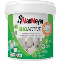 MaxMeyer BIOACTIVE A+, Idropittura Antimuffa per Interni, Bianco, 4L