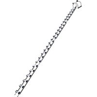 Tubesca Comabi – Échelle de toit 6.30M 2453739 – Entraînement renforcé pour tuiles – Bandes antidérapantes – 30% plus légère que l'aluminium