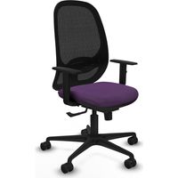 Silla de oficina piqueras y crespo Cilanco negro espuma