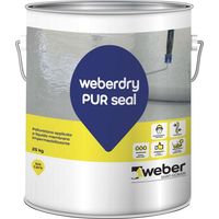 Weberdry pur seal membrana liquida grigio secchio kg 6