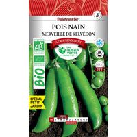Semi di pisello nano meraviglia di Kelvedon BIO Le Dita Verdi100g