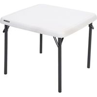 Mesa plegable Lifetime blanca para niños 4 plazas