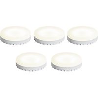 5er-Set GX53 Dim to Warm LED-Lampen 7W 750 lm 2700K-4000K