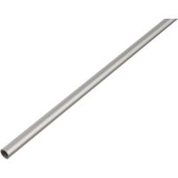 GAH Alberts Rundrohr glatt, , Durchmesser 15mm L2000mm, S1mm Aluminium silberf. Elox.