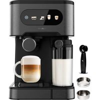 Cecotec Cafetera Express Semiautomáticas Power Espresso 20 ColdBrew Latte. 1350W, 20 Bares, Frío, Templado o Caliente