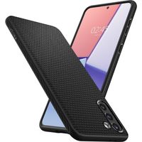 Spigen Liquid AIR Galaxy S21 Mattschwarz