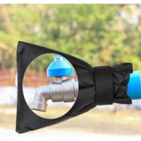 CCYKXA Außenwasserhahn-Abdeckung, isolierender Frostschutz für Gartenwasserhähne, Winterschutzhülle, Frostschutzabdeckung für Außenwasserhähne