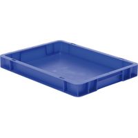 Transport-Stapelkästen, blau Maße in mm (BxTxH): 400 x 300 x 75