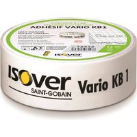Isover – Rouleau d'étanchéité adhésif simple face 6 cm x 40 m – Pour membranes en intérieur – Collage instantané et durable