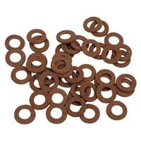 GUARNIZIONI PER SANITARI KLINGER ROSSA MM2- 3/8- MORGA- pezzi 100