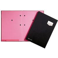 PAGNA Unterschriftenmappe de Luxe 24102-04 DIN A4 10Fächer Pappe sw