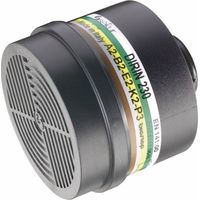 Filtre combiné DIRIN 230 A2B2E2K2-P3 – Protection contre gaz organiques et particules P3 – Pour espaces confinés – Plastique ABS – Ekastu Safety