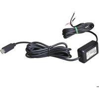 ProCar Cable de carga USB-C negro IP44 5 V 3000 mA