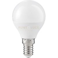 GLA238C- LAMPADINA ATTACCO E14 3000K 360LM 5W GOLOBO IN PLASTICA OPALE
