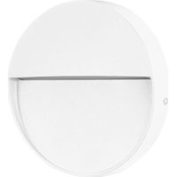 Forlight Nod Round - Foco LED Exterior IP65 de Superficie para Pared. Lámpara de Pared para Señalizar Caminos Escaleras y Rod