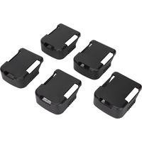 5 supports de batterie pour piles plates Hitachi 18V - Organisation et rangement des batteries lithium-ion