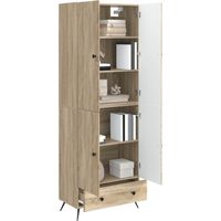 vidaXL Ensemble de Meubles 2 pcs Chêne Sonoma Bois d'ingénierie