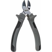 Ribimex – Pince coupante 160 mm – Acier forgé chromé vanadium – Lames ressort pour ouverture rapide – Axe déporté pour force démultipliée