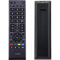 Remplace la télécommande Toshiba CT-90326. Compatible avec les télécommandes universelles Toshiba CT-90326 pour téléviseurs Toshiba.